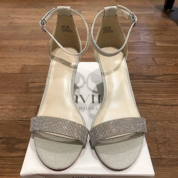 David's bridal wedge shoes clearance